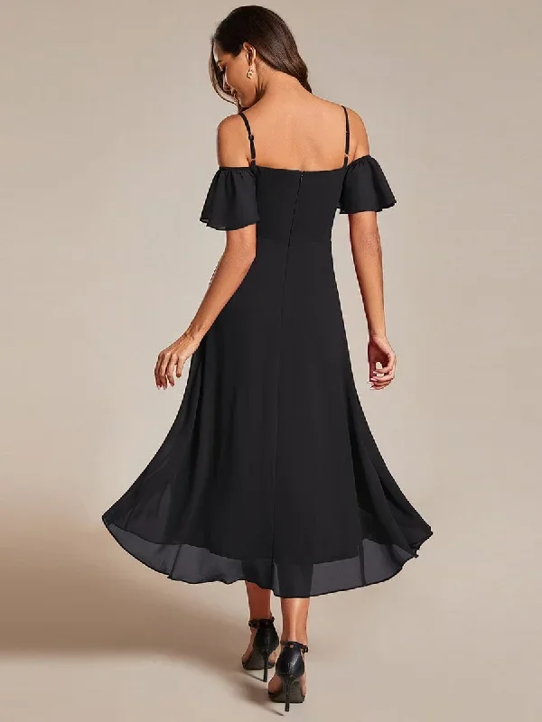 spaghetti-strap-cold-shoulder-chiffon-a-line-midi-wedding-guest-dress-eg02103