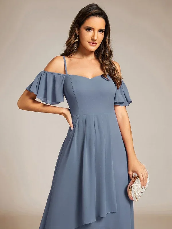 spaghetti-strap-cold-shoulder-chiffon-a-line-midi-wedding-guest-dress-eg02103