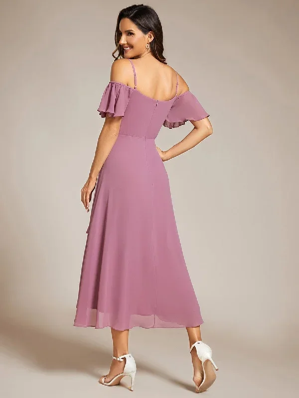 spaghetti-strap-cold-shoulder-chiffon-a-line-midi-wedding-guest-dress-eg02103