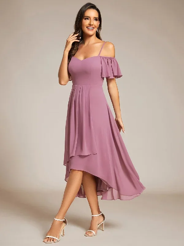 spaghetti-strap-cold-shoulder-chiffon-a-line-midi-wedding-guest-dress-eg02103