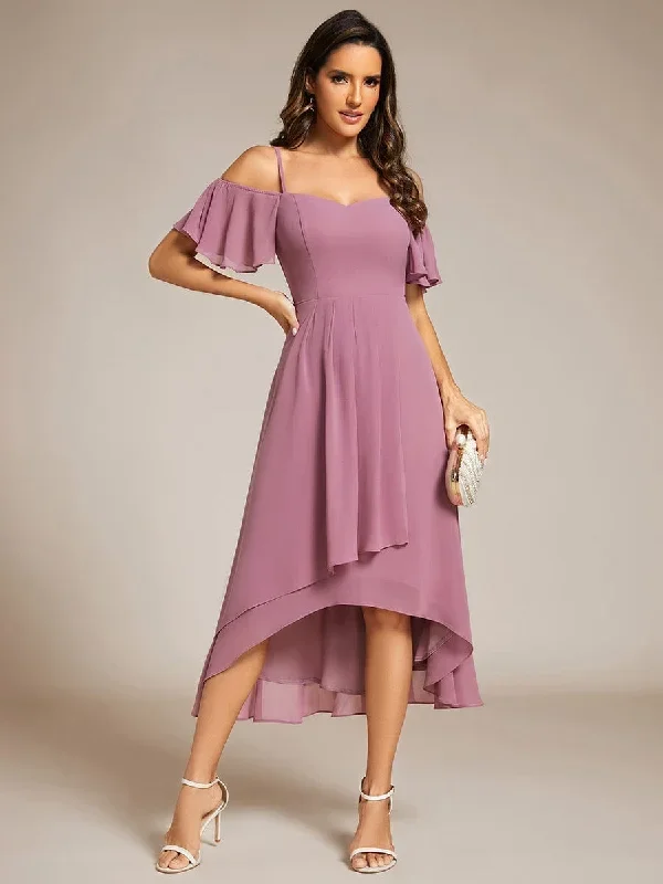 spaghetti-strap-cold-shoulder-chiffon-a-line-midi-wedding-guest-dress-eg02103