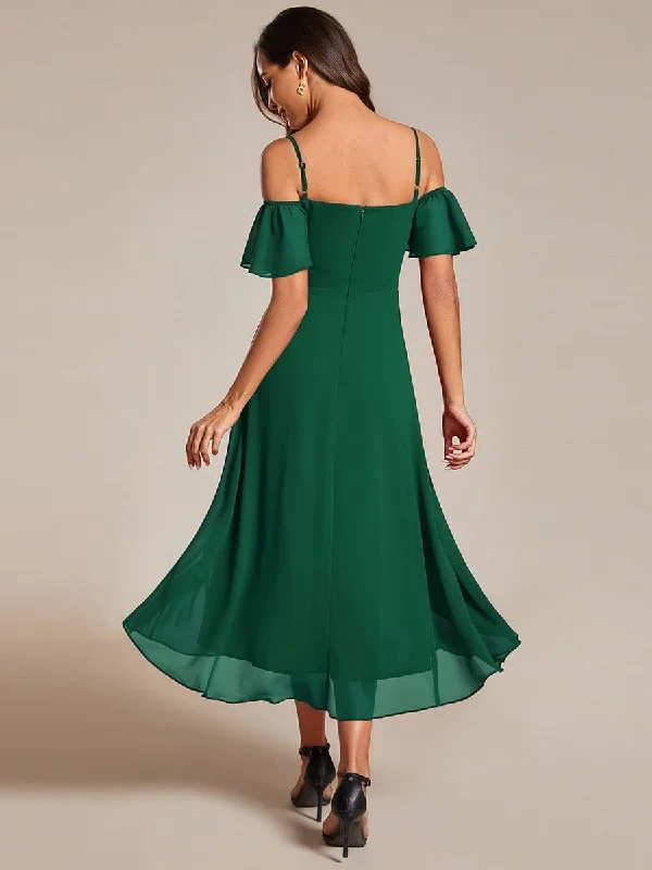 spaghetti-strap-cold-shoulder-chiffon-a-line-midi-wedding-guest-dress-eg02103