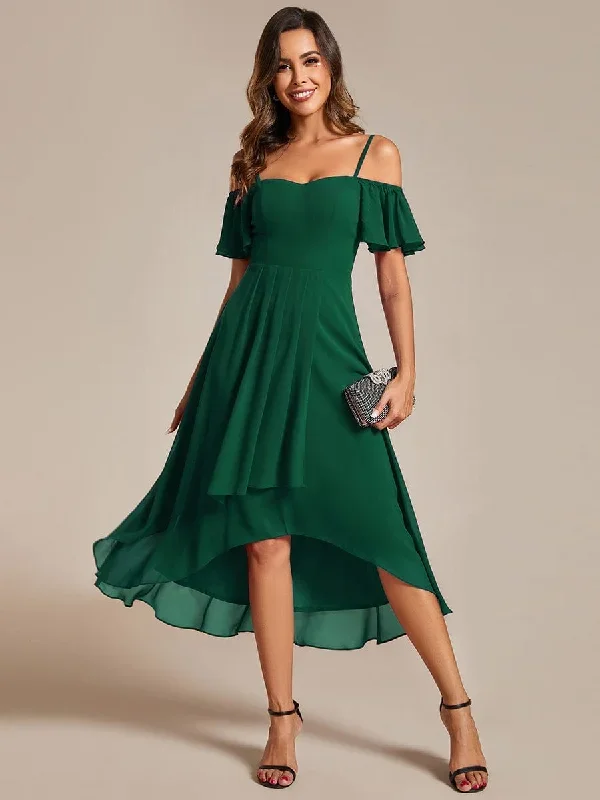 spaghetti-strap-cold-shoulder-chiffon-a-line-midi-wedding-guest-dress-eg02103