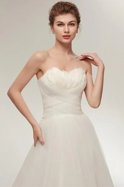 sweetheart-long-weeding-gown-with-feather