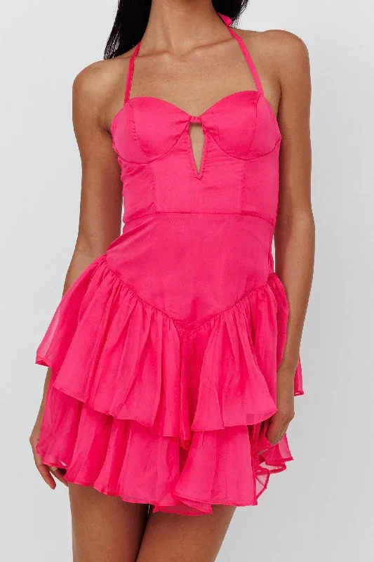 tuscan-summer-flounce-mini-dress-hot-pink