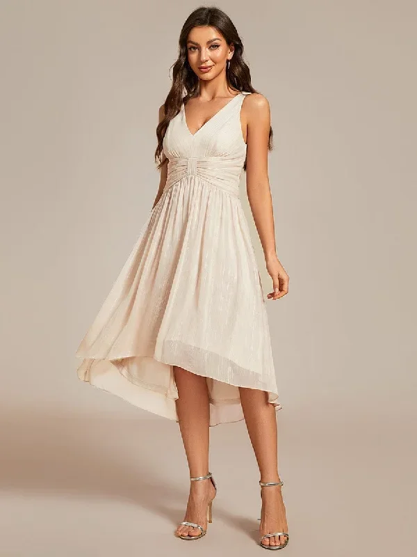 v-neck-high-low-glitter-sleeveless-wedding-guest-dress-with-pleated-eg02135