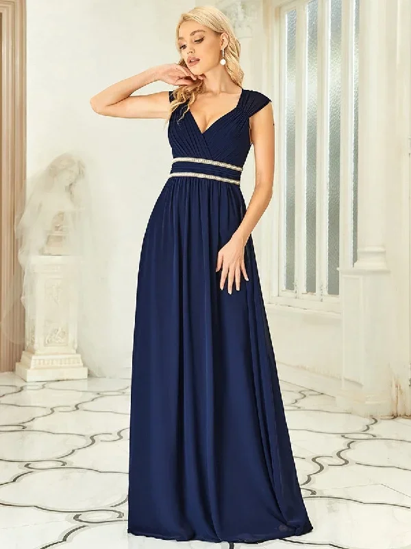 v-neck-sleeveless-beaded-belt-chiffon-a-line-evening-dress-ep08698