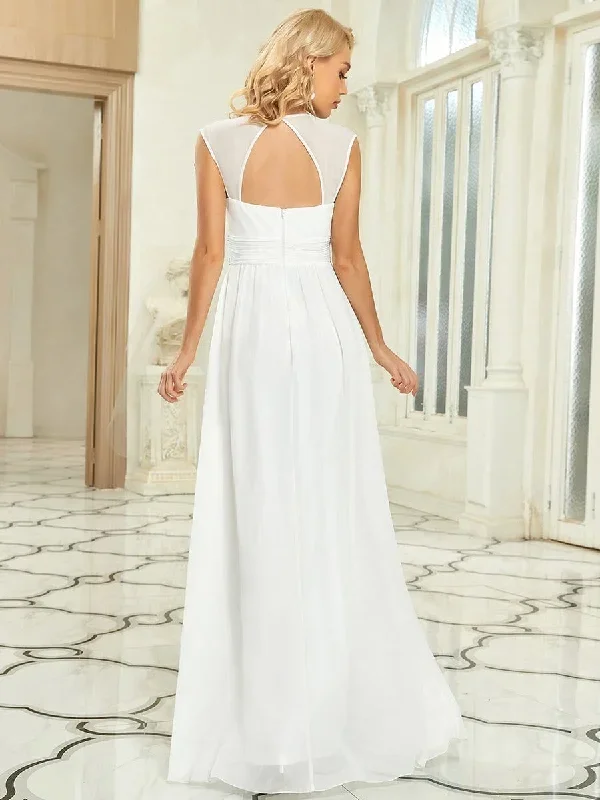 v-neck-sleeveless-beaded-belt-chiffon-a-line-evening-dress-ep08698