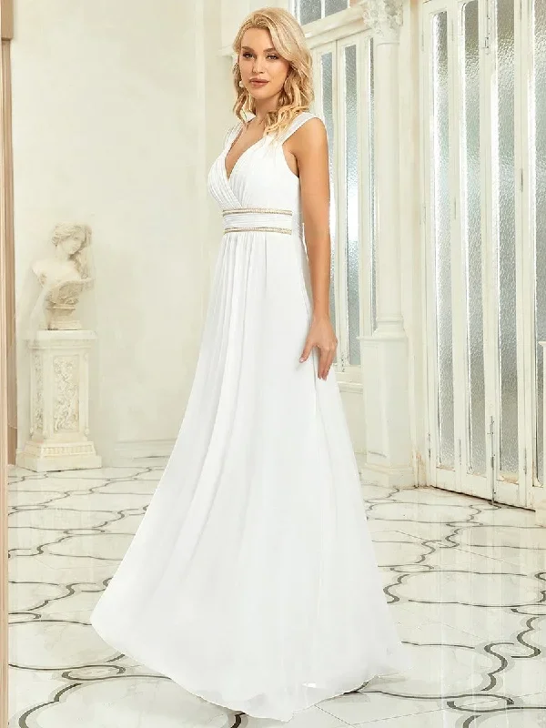 v-neck-sleeveless-beaded-belt-chiffon-a-line-evening-dress-ep08698