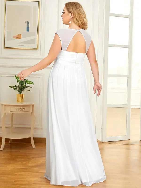 v-neck-sleeveless-beaded-belt-chiffon-a-line-evening-dress-ep08698