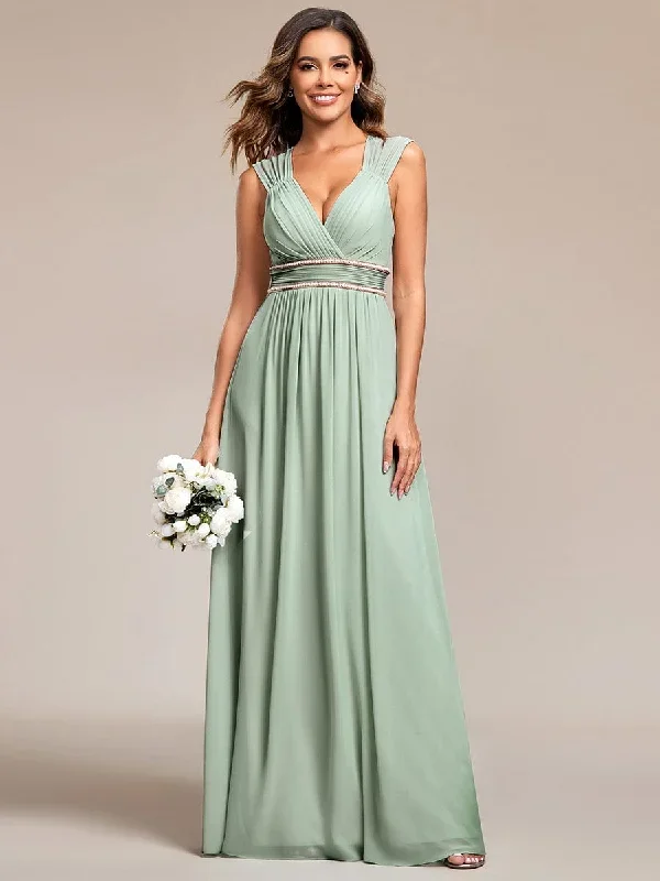 v-neck-sleeveless-beaded-belt-chiffon-a-line-evening-dress-ep08698