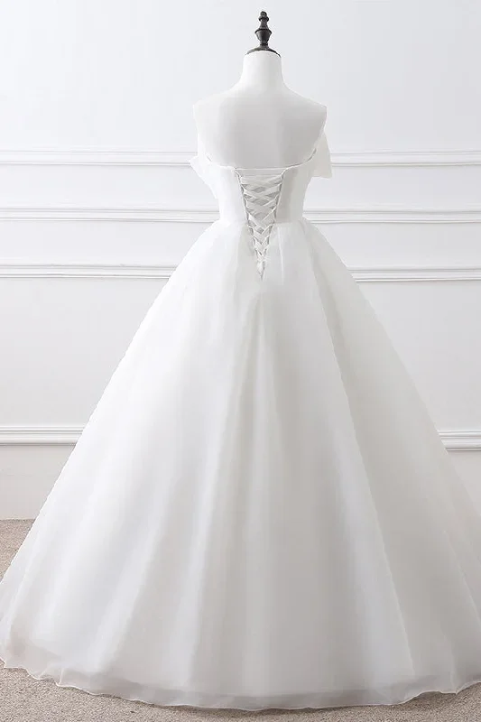 white-bow-lace-up-long-wedding-gowns