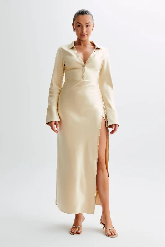 whitley-satin-collared-maxi-dress-champagne